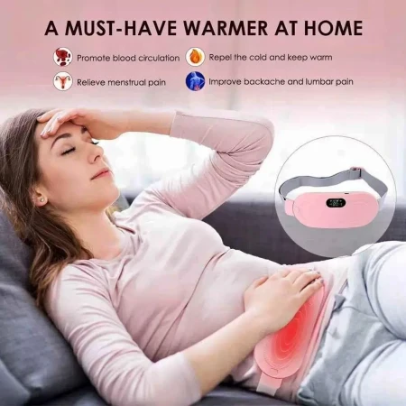 Heating Pad & Vibration Slimming Massage Belt